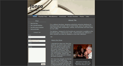 Desktop Screenshot of jonro.com