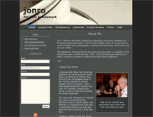 Tablet Screenshot of jonro.com